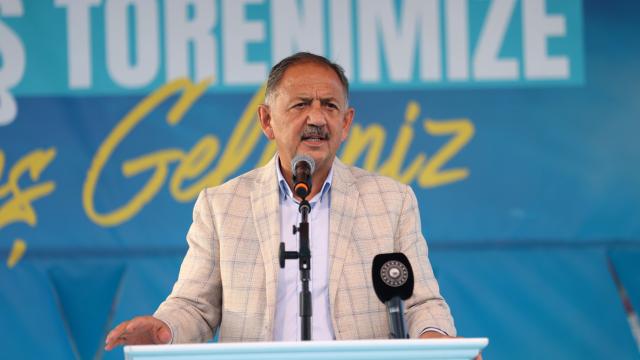 Bakanı Özhaseki: Hizmet siyasetini önceliyoruz