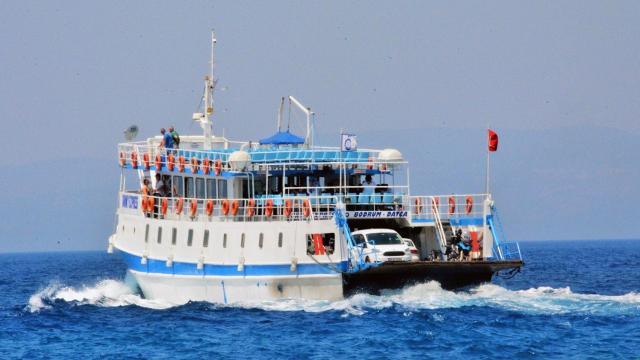 Datça-Bodrum feribot seferleri teknik arıza nedeniyle iptal edildi