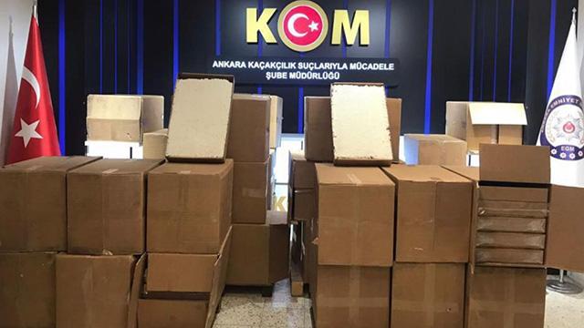 Ankara’da 1540 litre sahte etil alkol ele geçirildi: 4 gözaltı