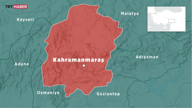 Kahramanmaraş’ta 4,2 büyüklüğünde deprem