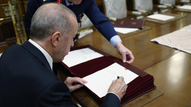 Cumhurbaşkanı Erdoğan, YAŞ kararlarının hayırlı olmasını diledi