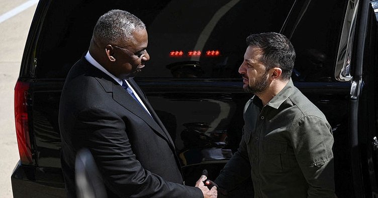 ABD Savunma Bakanı Austin ve Zelenskiy Washington’da bir araya geldi