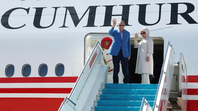 Cumhurbaşkanı Erdoğan ABD’den ayrıldı