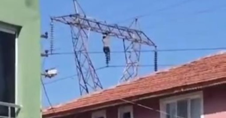 İntihar girişimde bulunurken yüksek gerilim akımına kapıldı