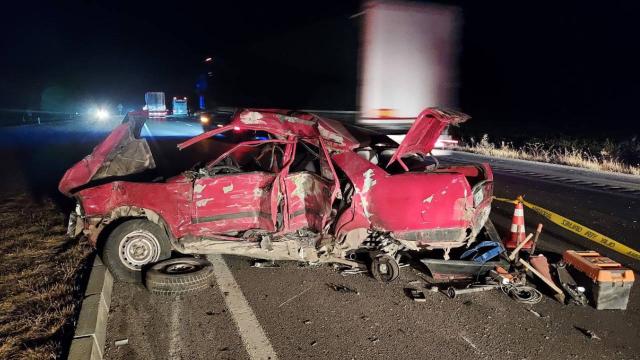 Amasya’da yolcu otobüsü ile otomobil çarpıştı: 2 ölü