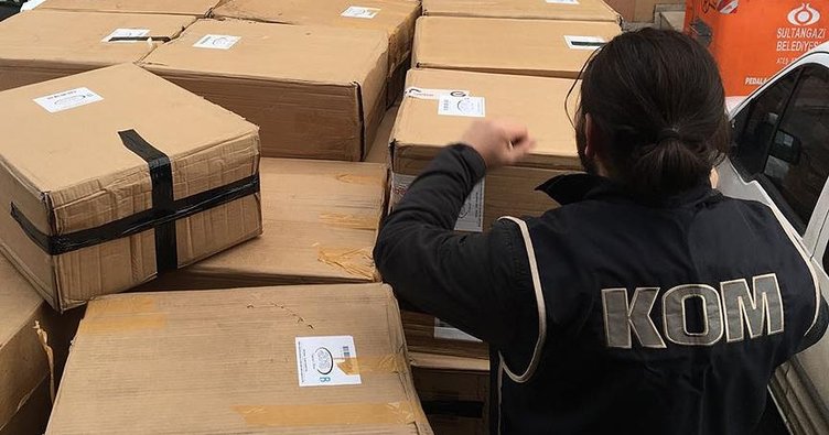 Kocaeli’de 140 bin 600 makaron ele geçirildi