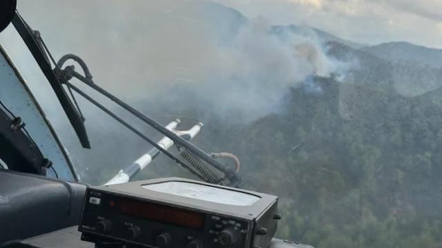 Marmaris’te yıldırım kaynaklı orman yangınlarına müdahale ediliyor