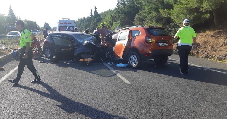 Muğla’da feci kaza: 2 ölü, 2 yaralı