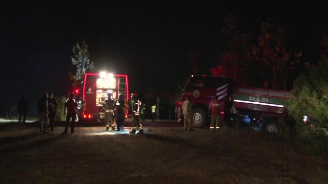 Pendik’teki ormanlık alanda çıkan yangın söndürüldü