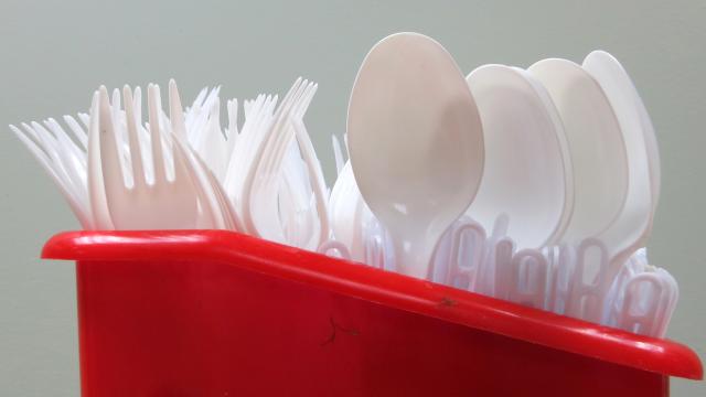 İngiltere’de tek kullanımlık plastik çatal, bıçak, tabak ve tepsi yasağı başlıyor