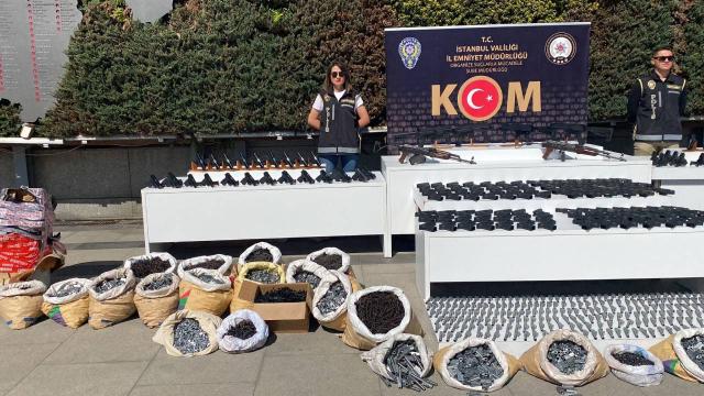 İstanbul’da silah kaçakçılığı operasyonu: 10 gözaltı