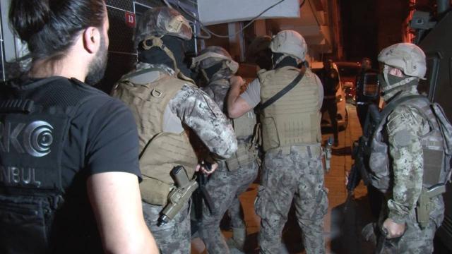 İstanbul’da uyuşturucu tacirlerine operasyon