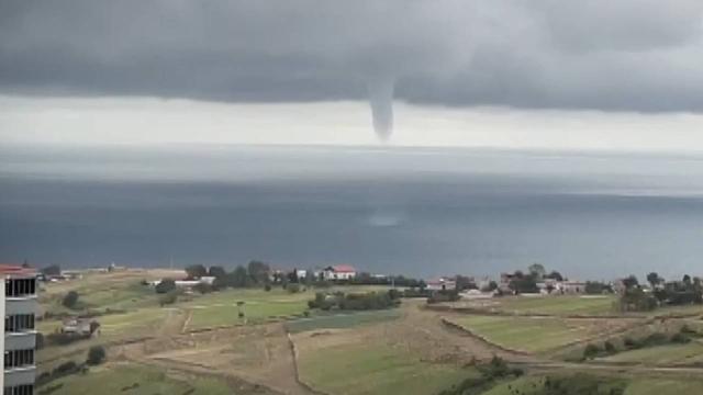 Samsun’da hortum kamerada