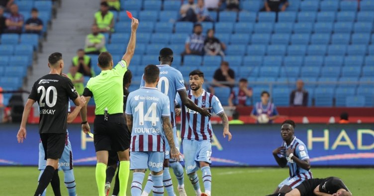 Trabzonspor, Mendy’nin kırmızı kartı için federasyona başvuracak