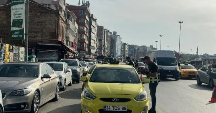Kadıköy’de hareketli anlar: 12 taksi şoförüne ceza kesildi!