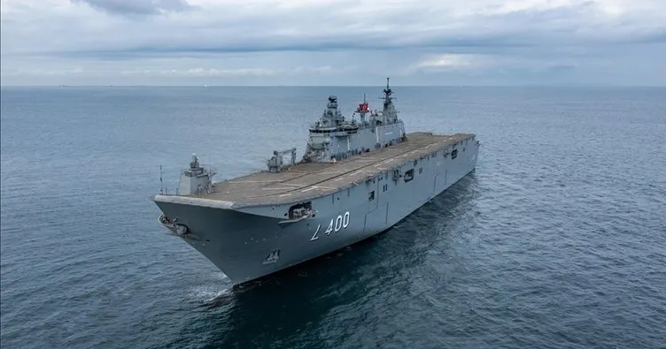 TCG Anadolu İzmit Körfezi’nde