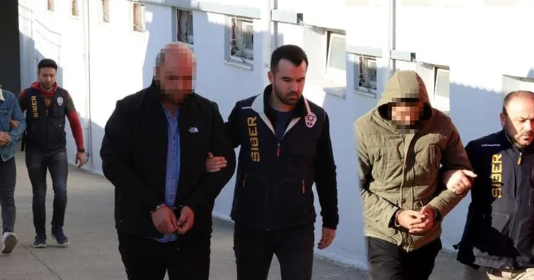 Ünlü markaları taklit etmişlerdi! Oltalama yöntemiyle 2 milyon liralık vurgun yapan çete çökertildi…